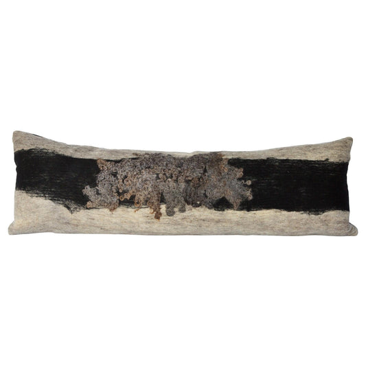 Front with Merino Wool Felted Wensleydale Body Pillow