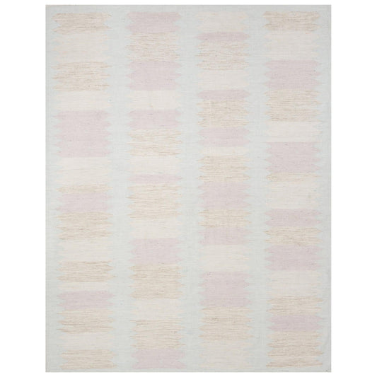 Schumacher Morfar Handwoven Area Rug – Ice & Pink 274 x 366 cm
