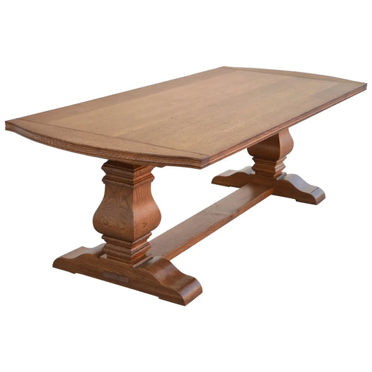 Expandable Dining Table Made from Rift Sawn Oak