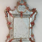 Venetian Mirror in Murano Glass Reproduction of Antique Mirror
