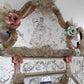 Venetian Mirror in Murano Glass Reproduction of Antique Mirror
