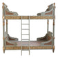 Louis XVI Style Bunk Beds/Matching Pair of Single Beds