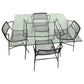 Rare Mid Century Garden Patio Dinette Set