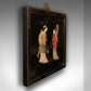 Pair of Antique Carved Stone Panels, Japanese, Decorative, Figures, Victorian