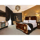 Art Deco Double Bed & Nightstands by Atelier Varedo, Attributed to Gino Maggioni