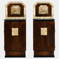 Art Deco Double Bed & Nightstands by Atelier Varedo, Attributed to Gino Maggioni