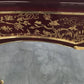 One-of-a-Kind Italian Red Berry Lacquered Writing Desk