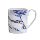 Prouna Marble Azure Bone China Mug – 12 oz