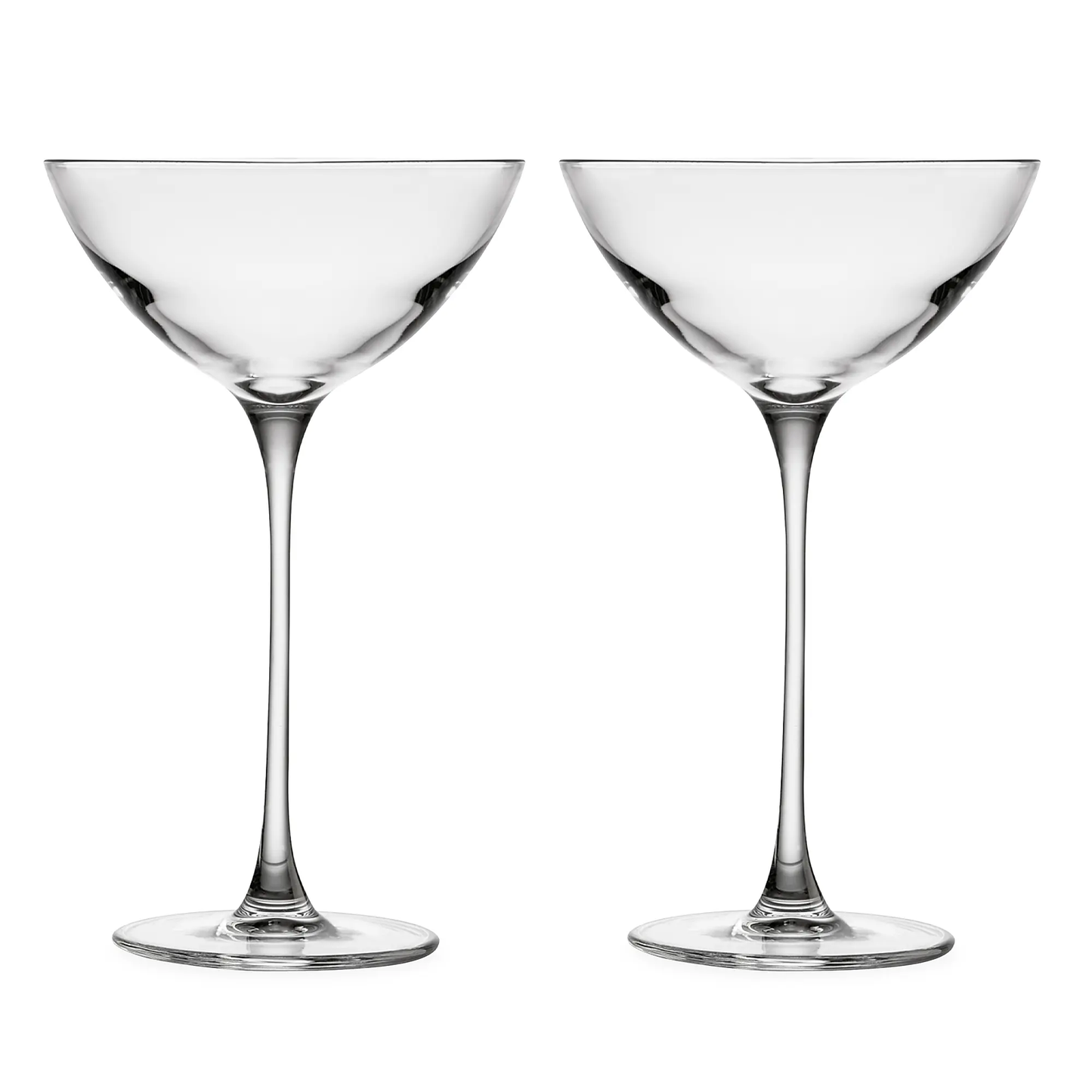 Savage Crystal Coupetini Glass Set – 2 Pieces
