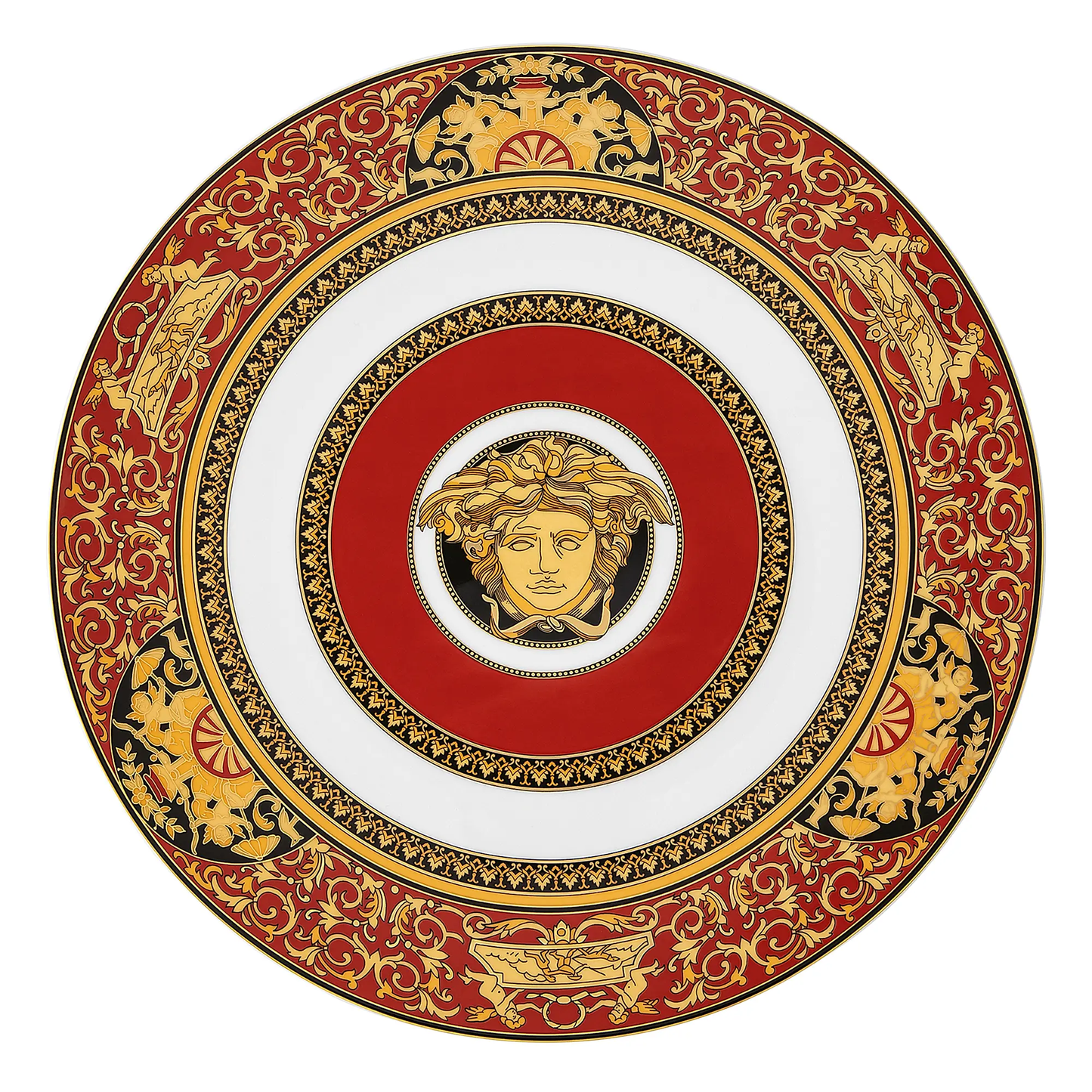 13″ Medusa Modern Coupe Service Plate