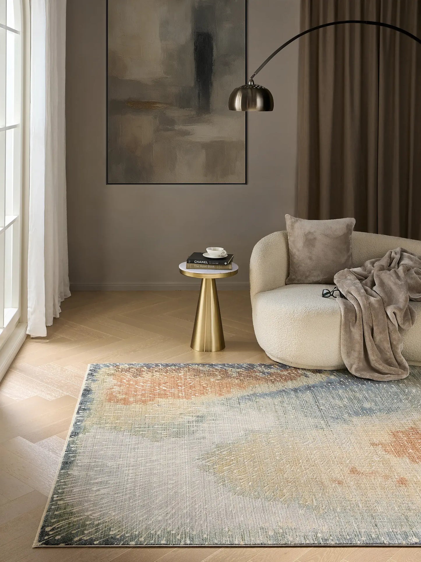 Finest Nero Multicolour Rug