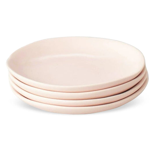 Speckled White Mini Stoneware Plates – Set of 4 (10.2 cm)