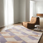 Paul Orange Wool & Lyocell Rug