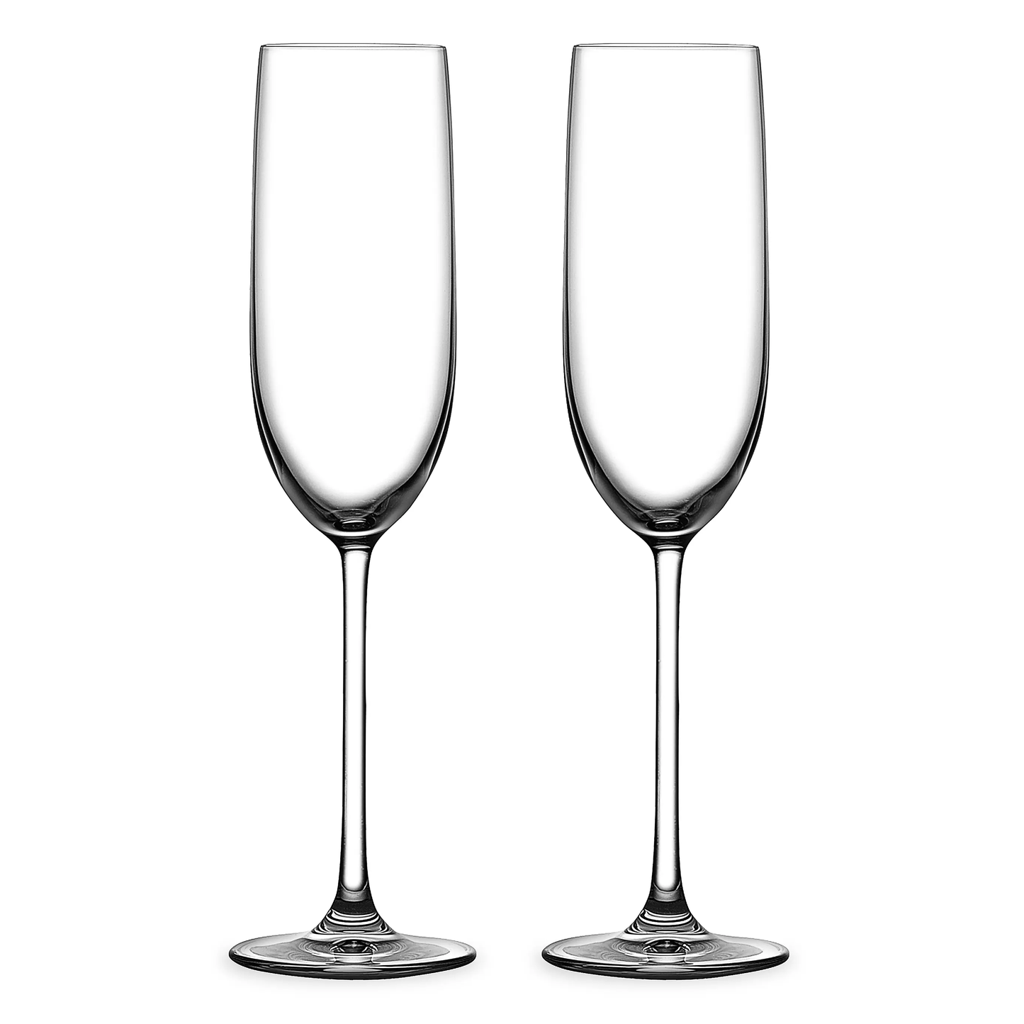 Vintage Crystal Champagne Glass Set – 2 Pieces