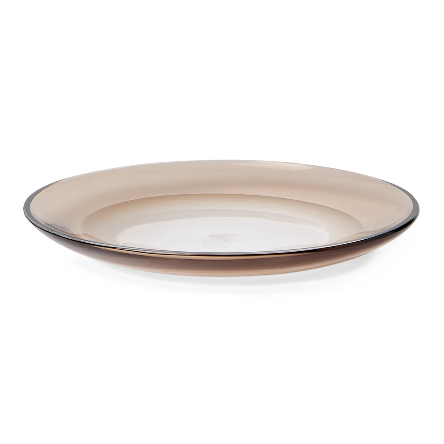 Brunello Cucinelli Murano Glass Bread Plate – Natural 17.5 cm