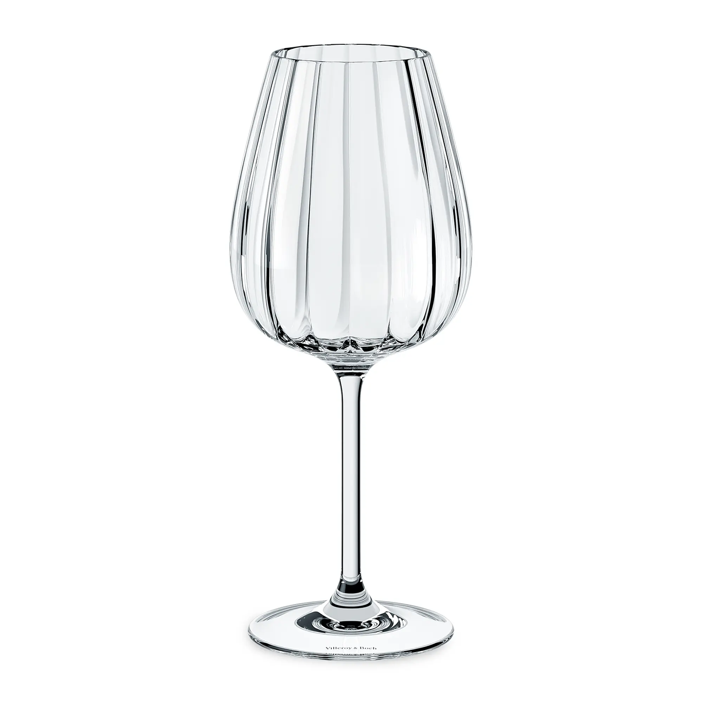 Rose Garden Crystal Red Wine Glass Set of 4