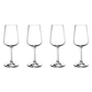 White Wine Goblet Set – Set of 4, 380 ml, Clear