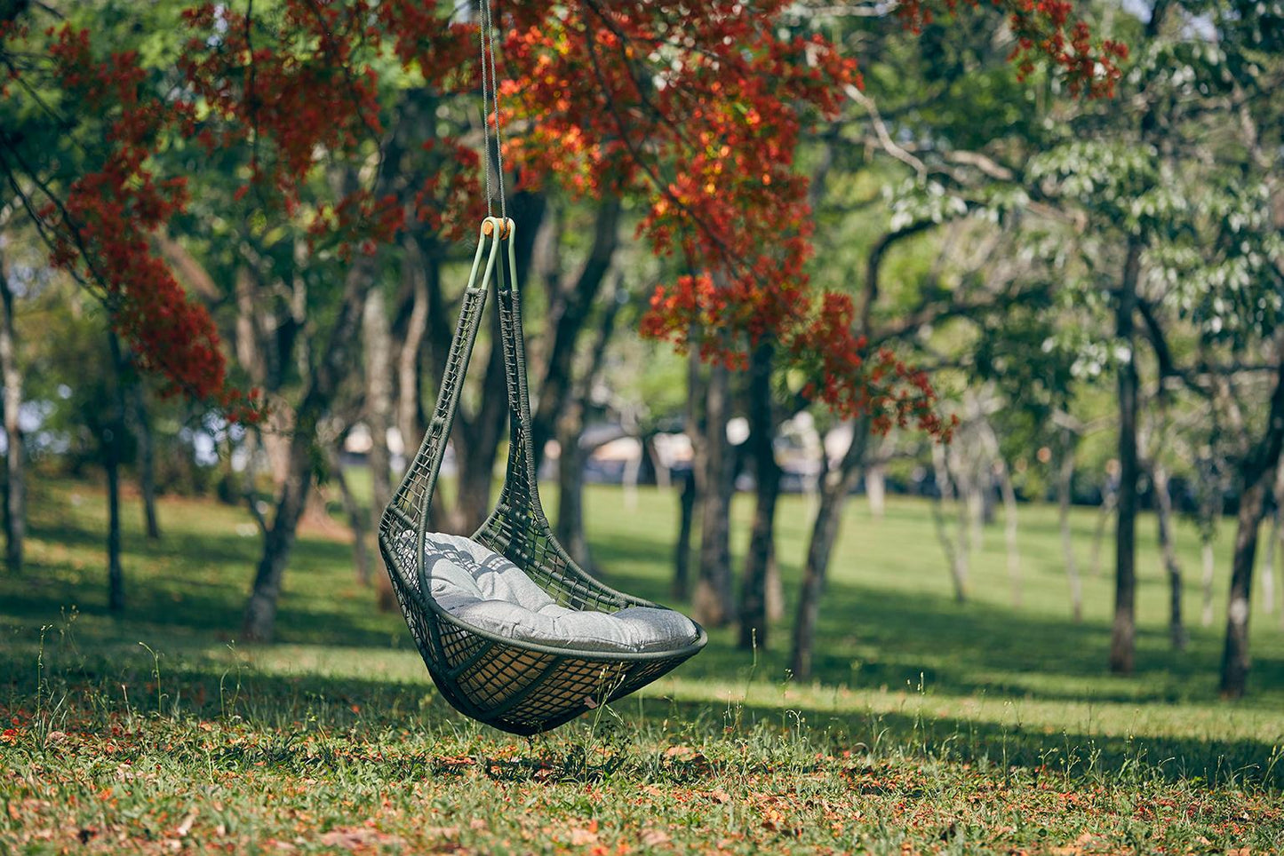 Gota Contemporary Upholstered Hanging Chair – Brazilian Design