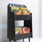 2-Bay Luxe Record Stand in Solid Ash Wood – Modern Vinyl Storage