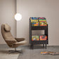 2-Bay Luxe Record Stand in Solid Ash Wood – Modern Vinyl Storage