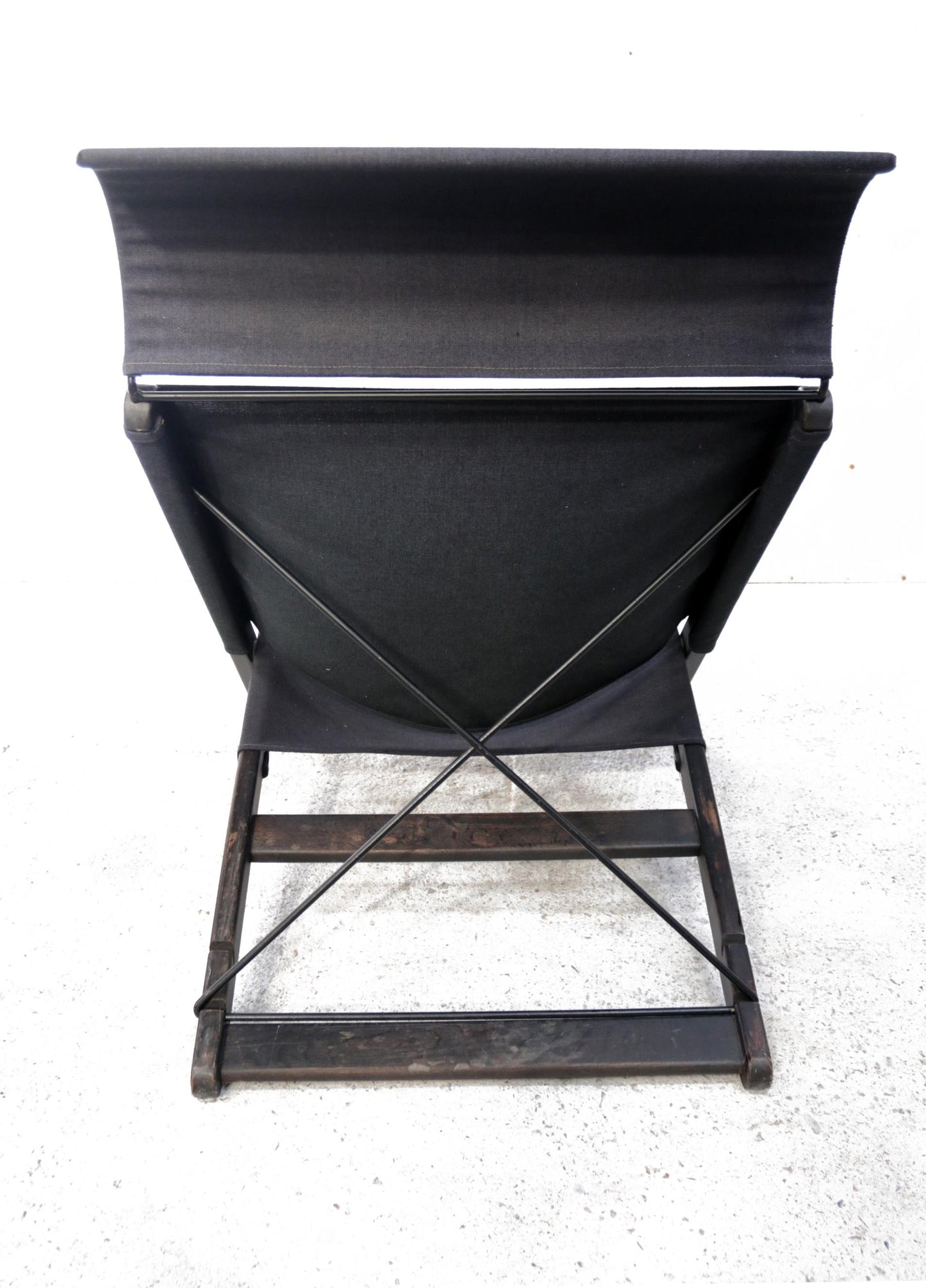 Postmodern Hestra Folding Chair in Jeans Fabric by Tord Björklund for IKEA, 1991