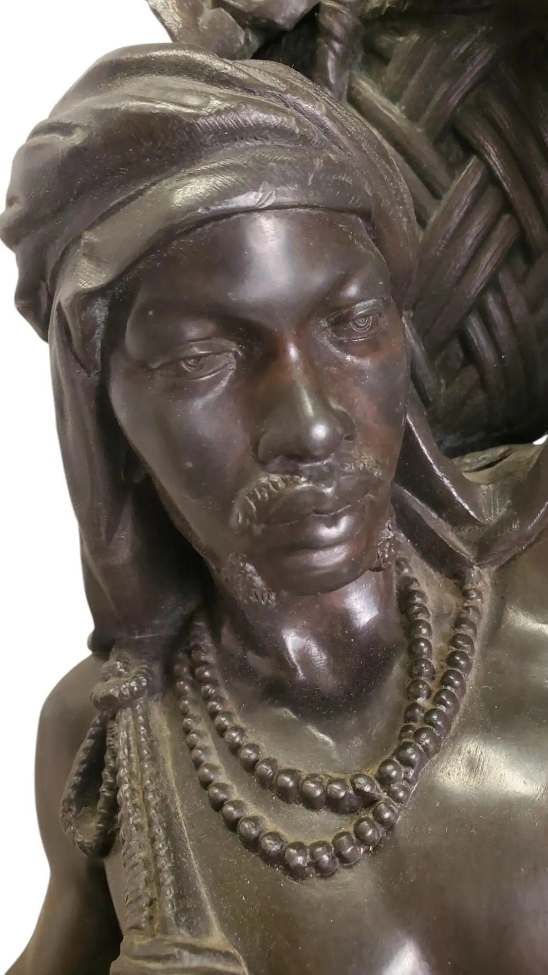 Pair of fine 19th century Orientalist male and female figures