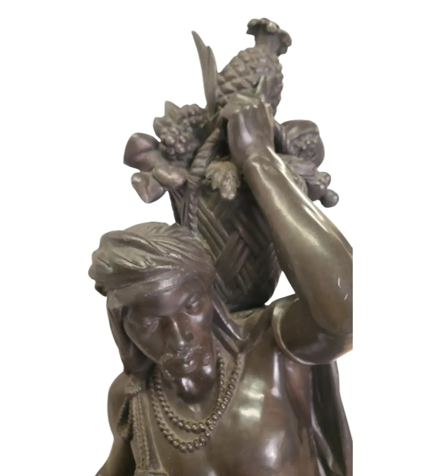 Pair of fine 19th century Orientalist male and female figures