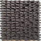 Lignes brisées modern grey black architectural painting relief  2024