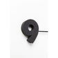 Wall clock Like Umbrella Black, D100x6cm