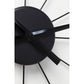 Wall clock Like Umbrella Black, D100x6cm