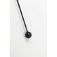 Wall clock Like Umbrella Black, D100x6cm