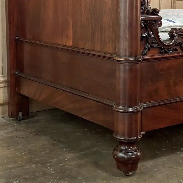 19Th Century Napoleon Mahogany Wall Bed – French Second Empire Design