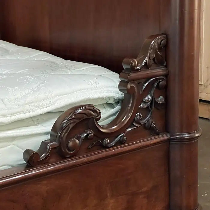 19Th Century Napoleon Mahogany Wall Bed – French Second Empire Design