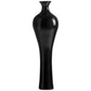 Ceramic Vase "PAMELA" Handcrafted in Black