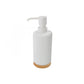 Soap dispenser Modern, white, H18.5xD7cm
