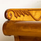 Antique 19th Century Yellow Birch Sofa Settee