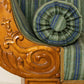 Antique 19th Century Yellow Birch Sofa Settee