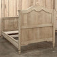 Antique Country French Louis XVI Stripped 3/4 Bed – Early 1900s