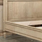 Antique Country French Louis XVI Stripped 3/4 Bed – Early 1900s