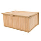 Basket, bamboo M, H13.5x29x22.5cm