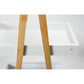 Shelf Caddy, 3 shelves, white, H82x30x18cm