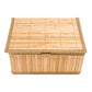 Basket, bamboo S, H11.5x23.5x18.5cm