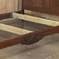 Antique French Louis Xvi Walnut Bed – Hand-carved, Early 1900S
