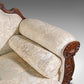 Antique Drawing Room Sofa, English, Large 2 Seat Settee, Show Frame