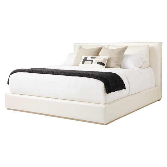 Classic Upholstered Platform King Bed