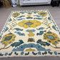 Modern Handmade Turkish Oushak Wool Rug – 245 x 335 cm
