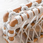 Outdoor Woven Rope Sofa In Solid Teak