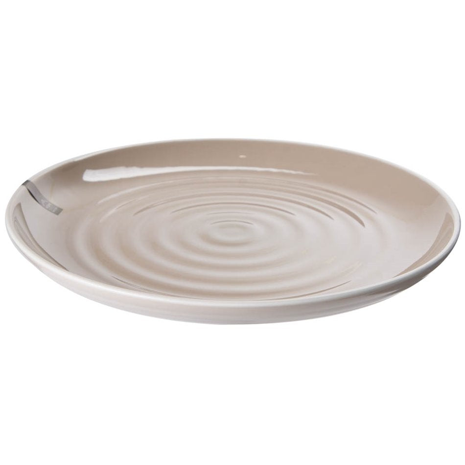 Dinner plate, beige, D26.5 cm