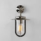 Wall Lantern Outdoor Wall Light – Montparnasse (Polished Nickel)