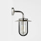 Wall Lantern Outdoor Wall Light – Montparnasse (Polished Nickel)